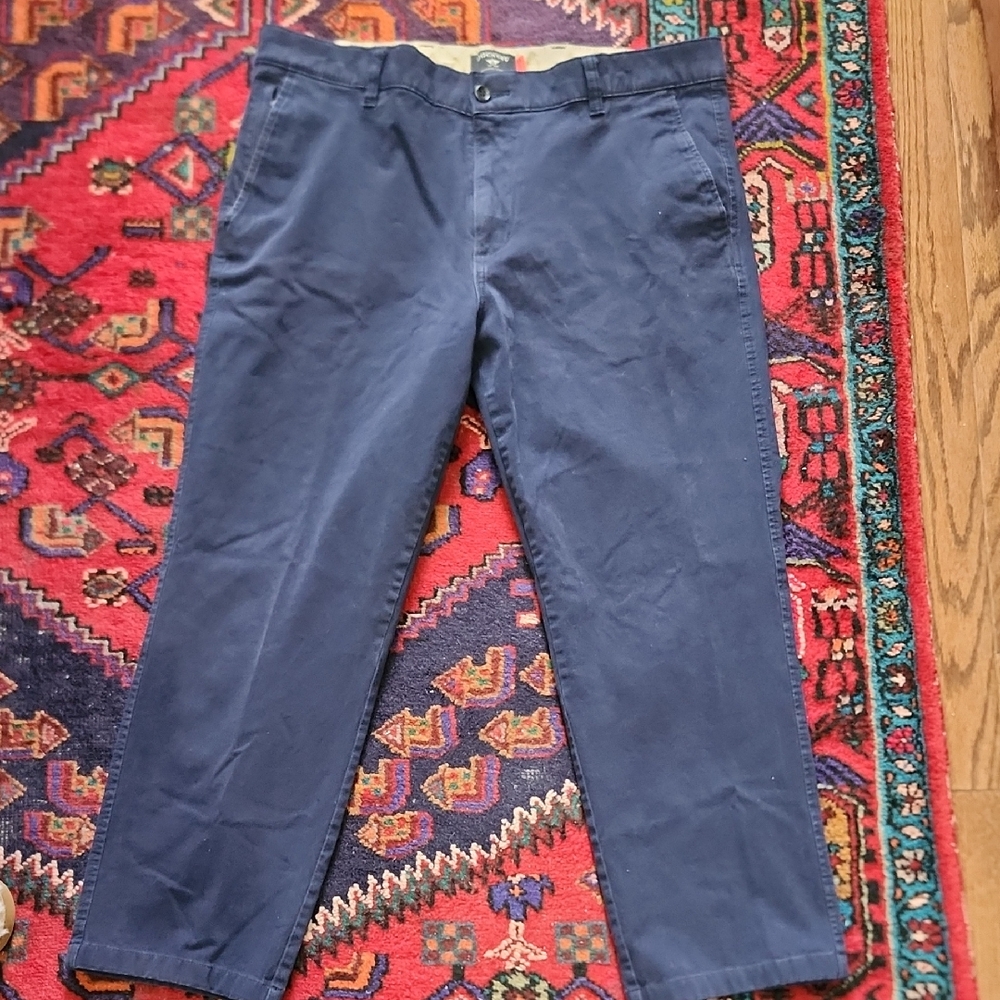 Size 36 Men's Dockers Navy Blue Chinos